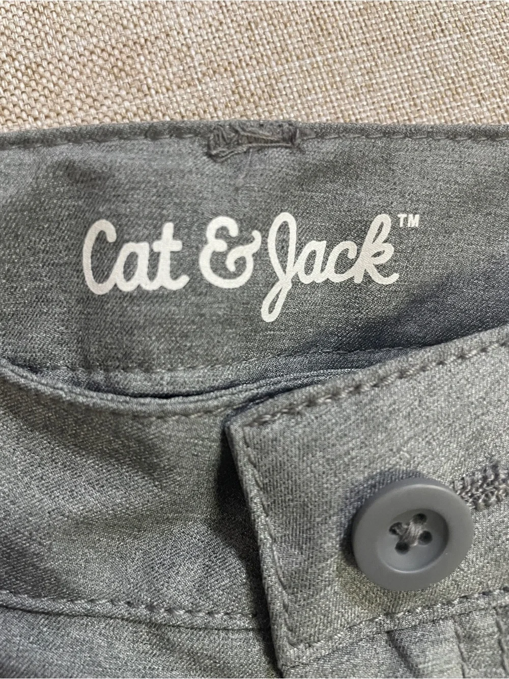 Cat & Jack Gray Quick-Dry Toddler Shorts